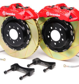 BMW M5 GT Brake Kit - 6 Piston Drilled Monoblock (front)