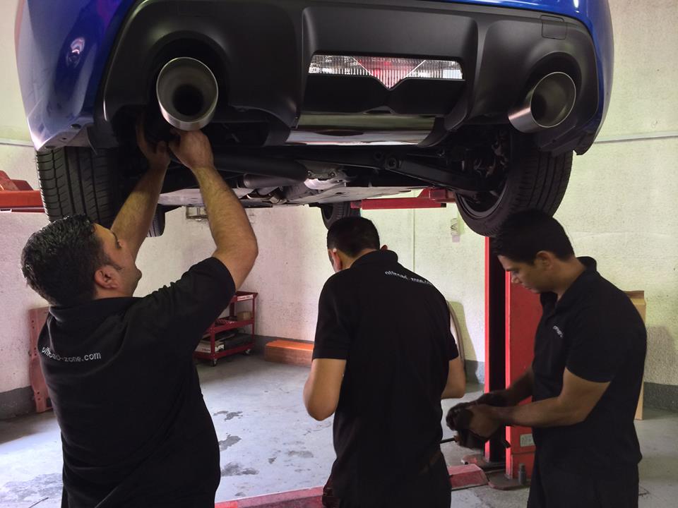 installing Remus exhaust