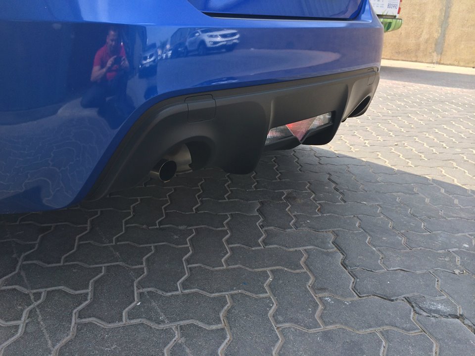 Subaru BRZ - stock exhaust
