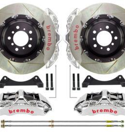 Ferrari 612 Scaglietti GT-R Brake Kit - 6 Piston Slotted Monoblock (front)
