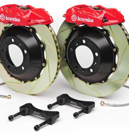 996-997 GT Brake Kit - 4 Piston Slotted Monoblock (rear)