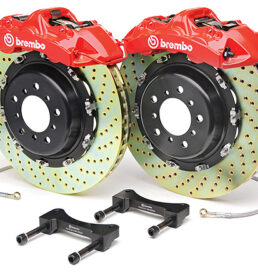 996-997 C2 GT Brake Kit - 6 Piston Slotted Monoblock (front)