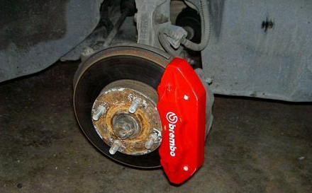 fake brembo brake cover